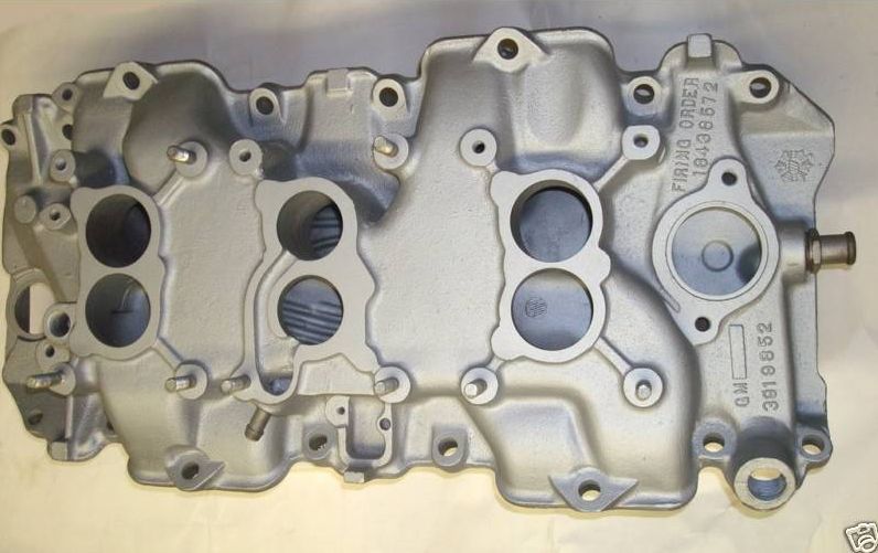 GM original 3919852 Winters aluminum intake manifold